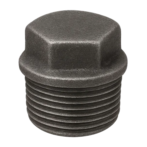 Заглушка чугунная оцинкованная Ду 25 1" НР